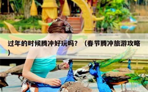 过年的时候腾冲好玩吗？（春节腾冲旅游攻略）